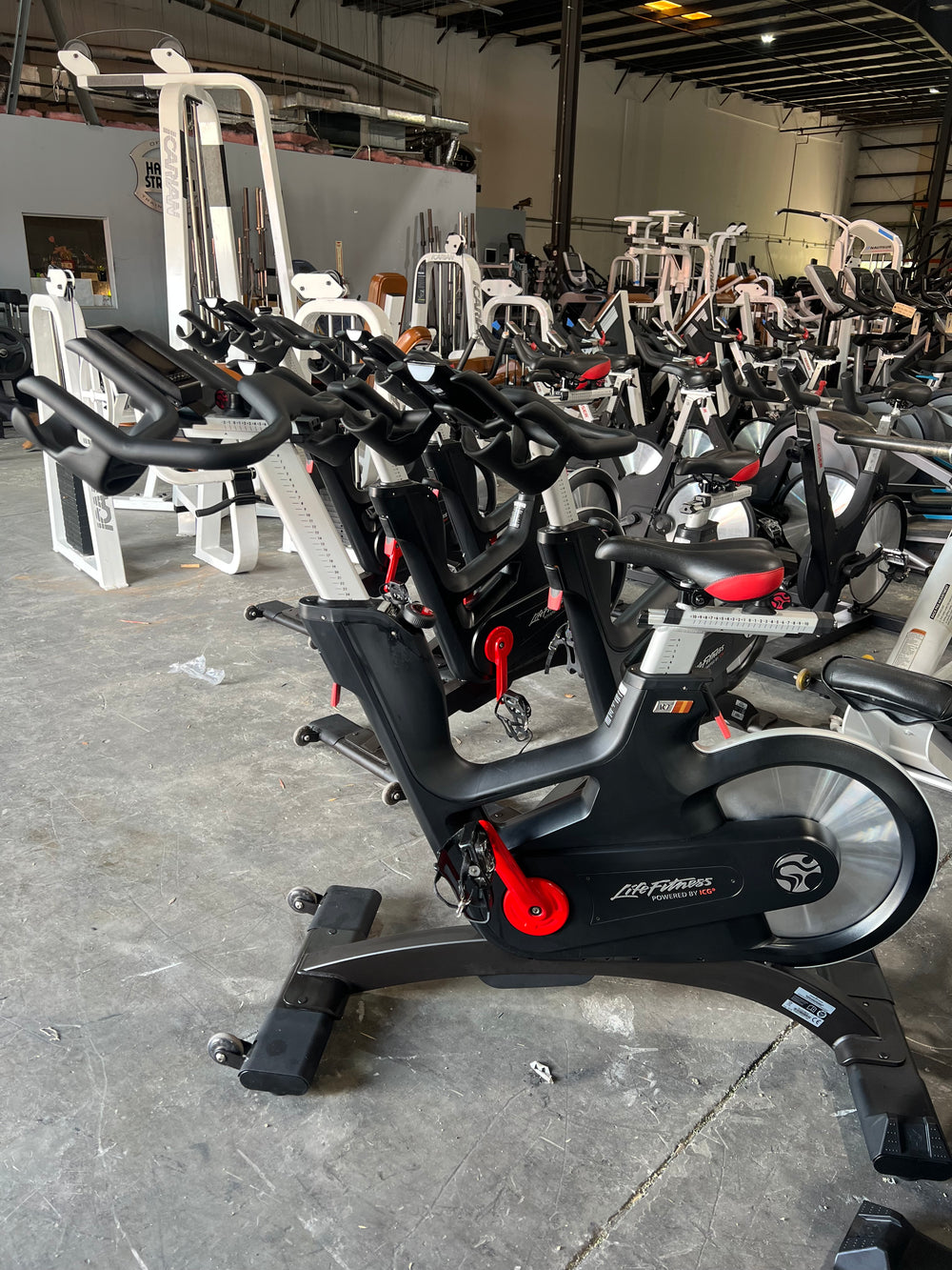 (15) Life Fitness IC7 Indoor Cycle Package