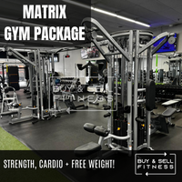 Matrix Complete Gym Package w/ Cardio + Free Weight - Buy & Sell Fitness
