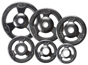 Iso-Grip Rubber Olympic Plates (Sold In Pairs)