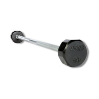 Troy (20-110 lb) 12-Sided Rubber Barbell Set
