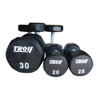 Troy 12-Sided Urethane Dumbbells
