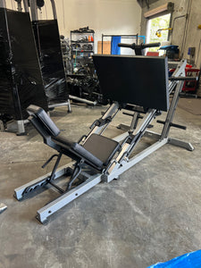 York STS Plate Loaded Linear Bearing Leg Press - new