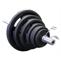 Troy VTX Rubber Olympic Weight Set
