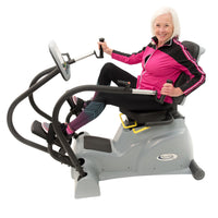 PhysioStep LXT Recumbent Cross Trainer with Swivel Seat - Buy & Sell Fitness
