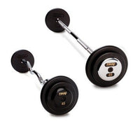 Troy Black Pro-Style Fixed Barbells