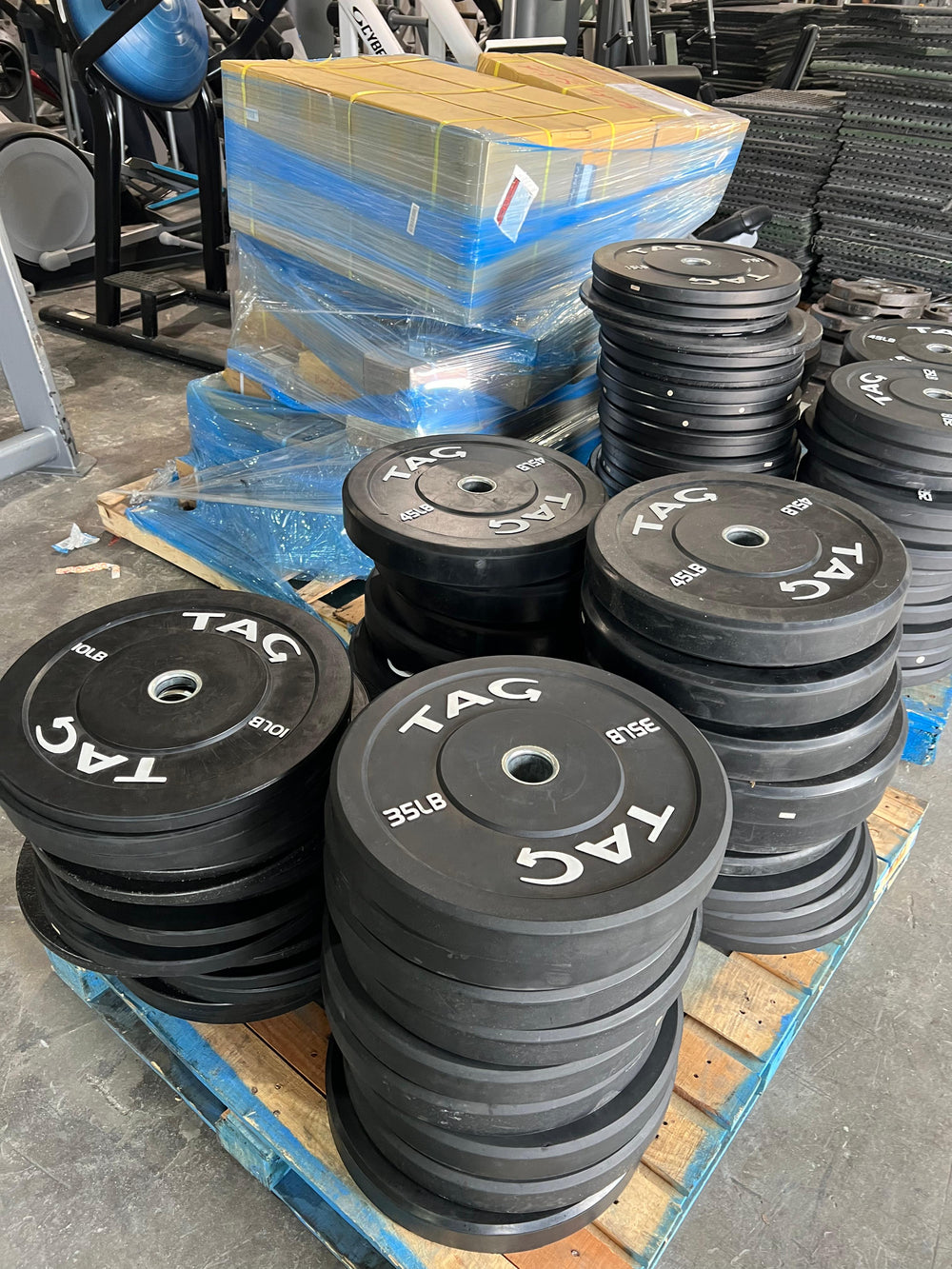 Tag Fitness Bumper Plates (2080lbs)