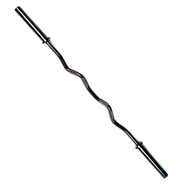 Troy 5' Black Olympic Curl Bar