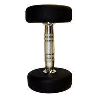 Troy VTX (5-75 lb) Urethane Dumbbell Set w/ Rack
