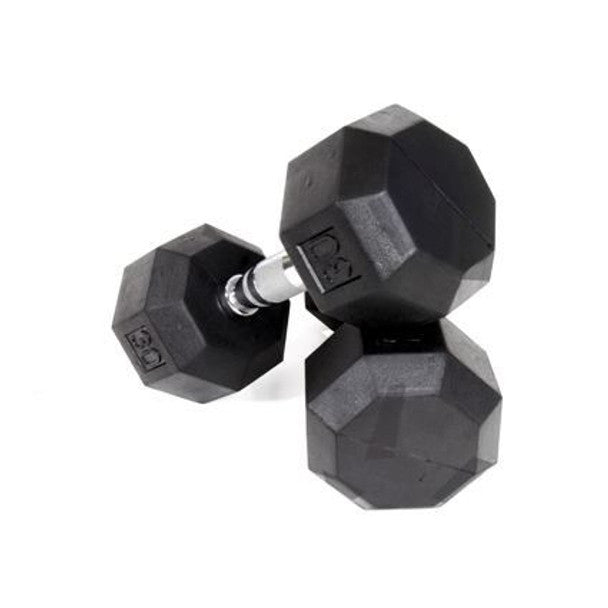 Troy VTX 8-Sided Rubber Dumbbells