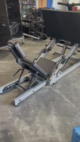 York STS Plate Loaded Linear Bearing Leg Press - new
