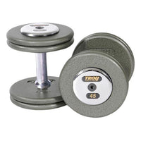 Troy (#HFD) Gray Pro-Style Dumbbells
