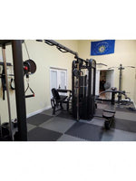 MDF Multi Series Compact 5 Stack Multi Gym Black Frame 104″ Beam with Pull Up Bars - Buy & Sell Fitness
