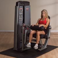 Body Solid Pro Dual Leg Extension & Curl Machine DLEC-SF - Buy & Sell Fitness
