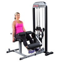 Body Solid Pro-Select Leg Extension & Leg Curl Machine GCEC-STK - Buy & Sell Fitness
