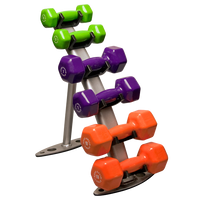 Body Solid Vinyl Dumbbell Rack - Buy & Sell Fitness