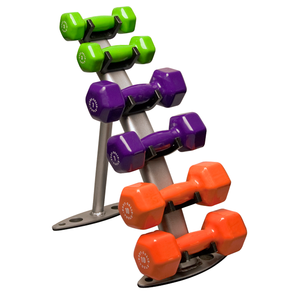 Body Solid Vinyl Dumbbell Rack - Buy & Sell Fitness