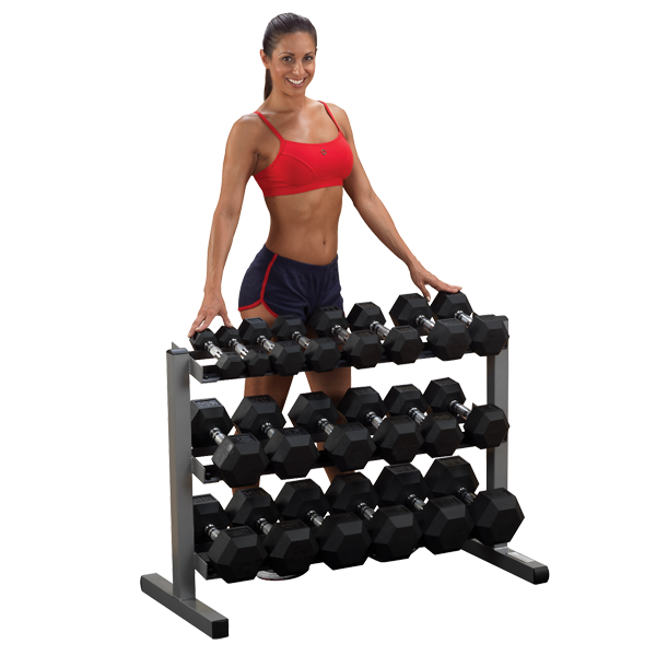 Body Solid 3 Tier Dumbbell Rack - Buy & Sell Fitness