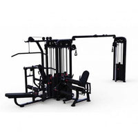 MDF Multi Series Compact 5 Stack Multi Gym Black Frame 104″ Beam with Pull Up Bars - Buy & Sell Fitness