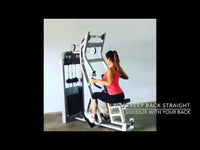 MDF Classic Series Seated Row Machine
