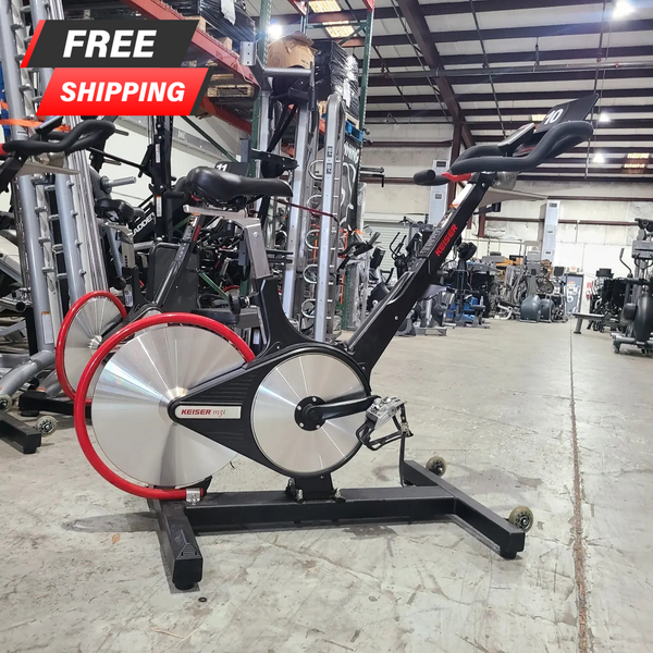 Keiser M3i Indoor Cycle w/ Media Tray - Refurbished - Buy & Sell Fitness