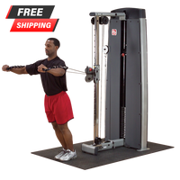 Body Solid Pro Dual Cable Column Machine DPCC-SF - Buy & Sell Fitness
