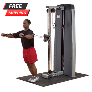 Body Solid Pro Dual Cable Column Machine DPCC-SF - Buy & Sell Fitness