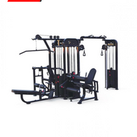 MDF 4 Stack Multi Gym Black Frame with DAP Attachment - Buy & Sell Fitness