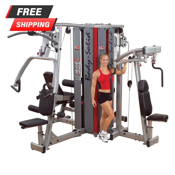 Body Solid Pro Dual Modular Gym DGYM 4-STACK Multigym - Buy & Sell Fitness